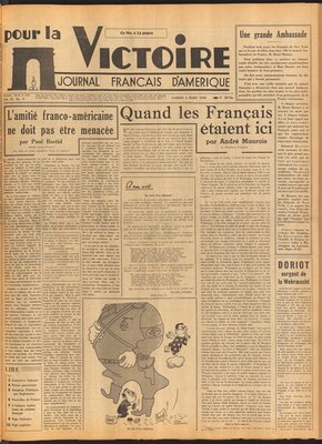 La Victoire: Journal Français d’Amérique